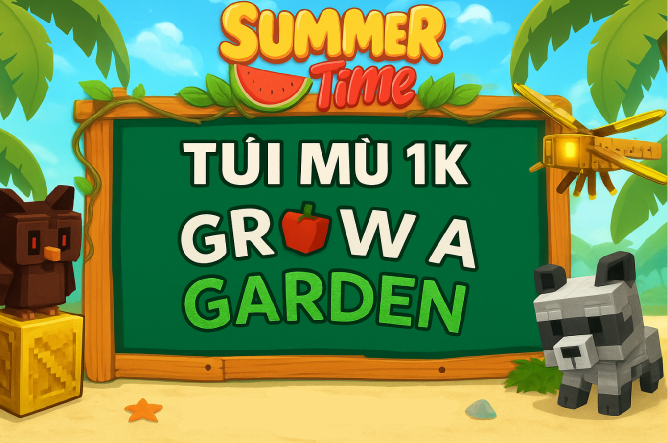 TÚI MÙ GAG 1K (HÊN XUI MAY RỦI)